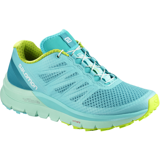 Salomon Singapore Womens Trail Running Shoes - SENSE PRO MAX W Light Turquoise | 31796-JCSY